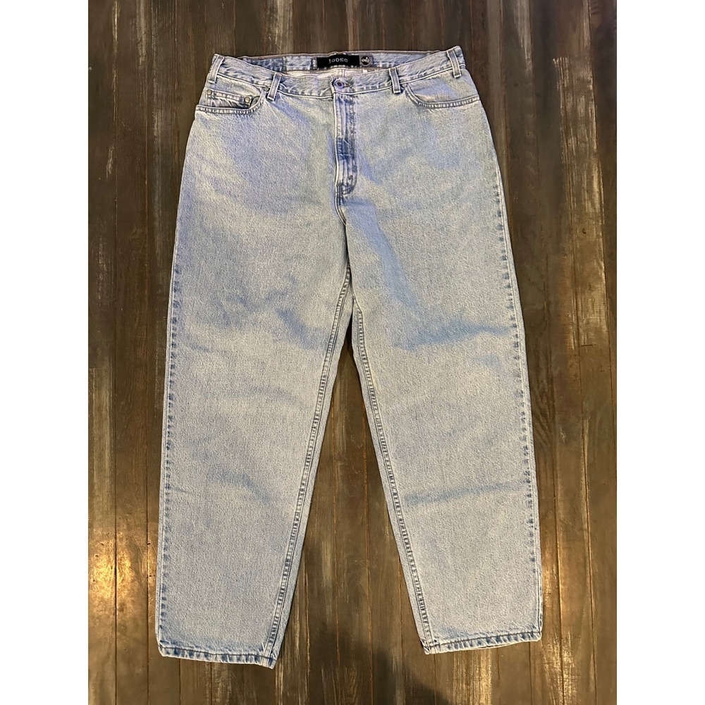 Levis Silver Tab Loose Jeans Light Wash Denim Baggy Fit Skater Retro 90s Style